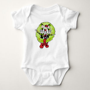 Body Para Bebê Dr. Seuss  Grinch  Joy de Natal de Who-ville