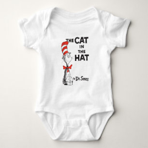 Body Para Bebê Dr. Seuss O Gato no Chapéu