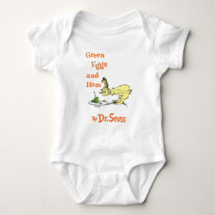 Body Para Bebê Dr. Seuss Ovos verdes e barragens