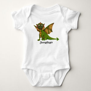 Body Para Bebê Dragão Bebê Personalizado