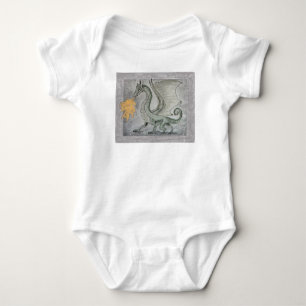 Body Para Bebê Dragão de Breve-Fogo