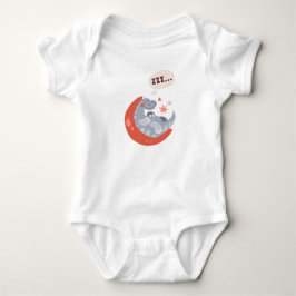 Body Para Bebê Dragão de crianças engraçadas dormindo 