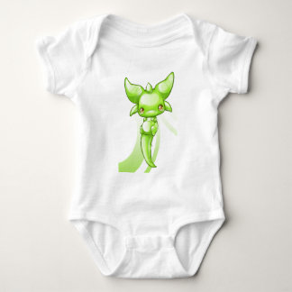 Body Para Bebê Dragão verde do bebê