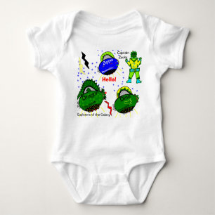 Body Para Bebê Dragon Dino Spacesql Capitão Zacky Robot