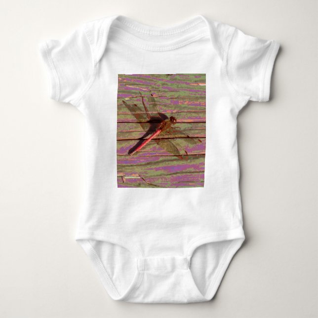 Body Para Bebê Dragonfly Colorful (Frente)