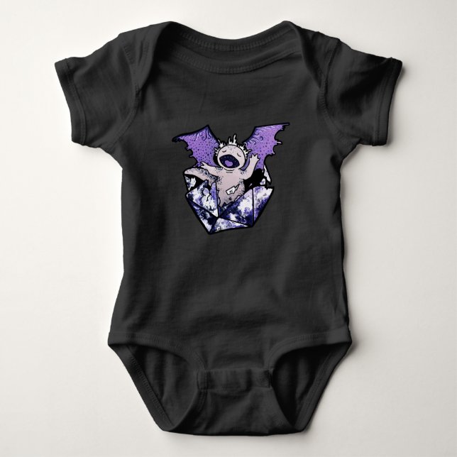 Body Para Bebê Draxolotyl Hatchling baby uma peça (Frente)