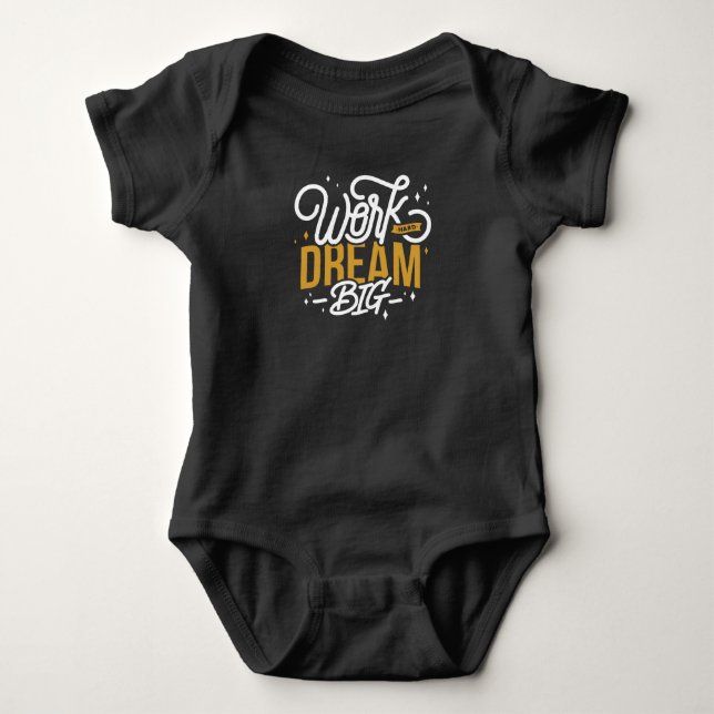 Body Para Bebê Dream Big (Frente)