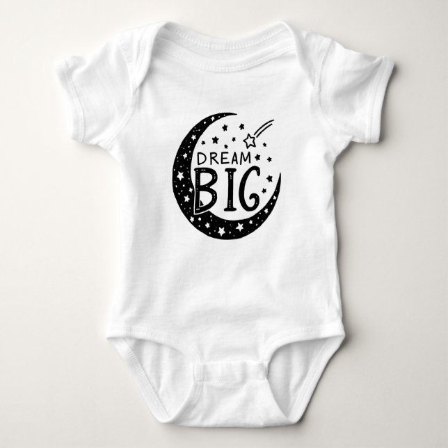 Body Para Bebê Dream Big Celestial Night (Frente)