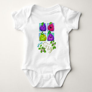 Body Para Bebê Dream Fig - Jardim do Punny