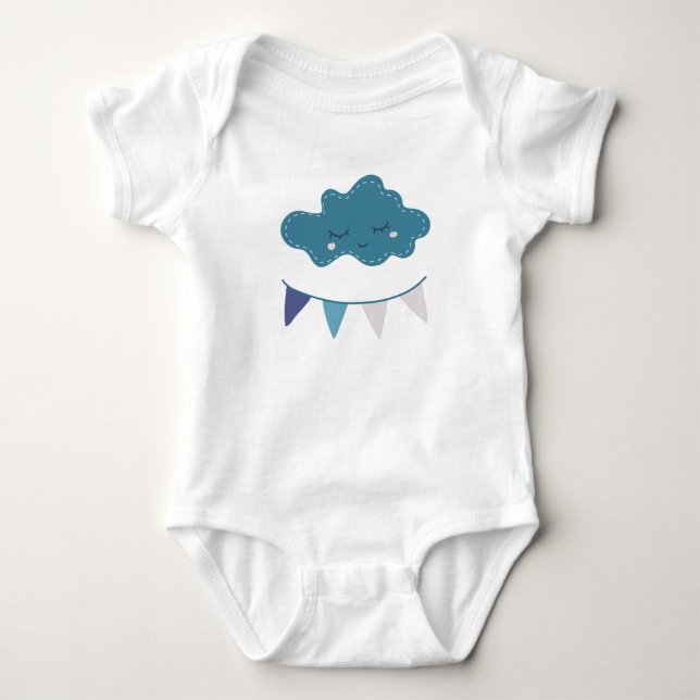 Body Para Bebê Dreamy Cloud (Frente)