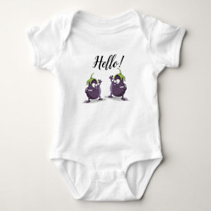 Body Para Bebê Duas Clipart EggPlanetas Baby T Shirt