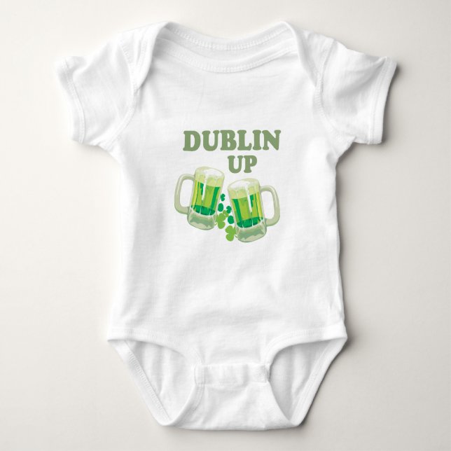 BODY PARA BEBÊ DUBLIN ACIMA (Frente)