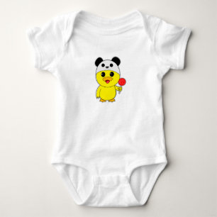Body Para Bebê Duck Panda Kawaii