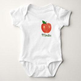 Body Para Bebê "Dulce Tropical - Manzana Feliz" editable