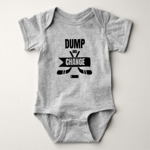 Body Para Bebê Dump and Change Hockey Baby