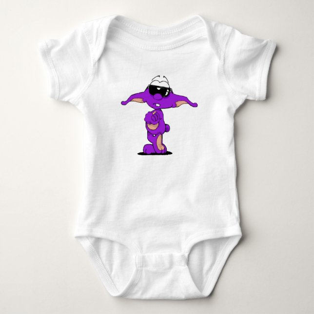 Body Para Bebê DWEEBLINS | Criaturas Desconhecidas (Frente)