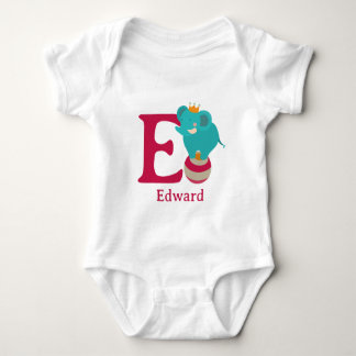 Body Para Bebê E é para Personalizar Elefante