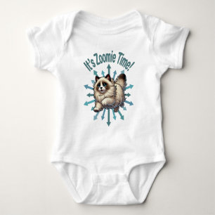 Body Para Bebê É hora do Zoomie Ragdoll Cat