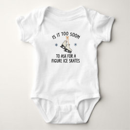Body Para Bebê É Muito Cedo Para Pedir Patins de Figura?