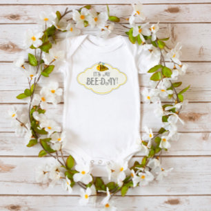 Body Para Bebê É o meu macacinho de Abelha de Bee Day