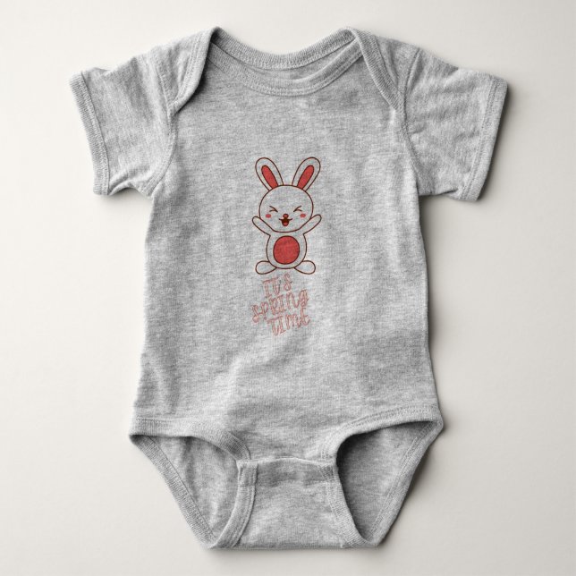 Body Para Bebê É Primavera (Frente)
