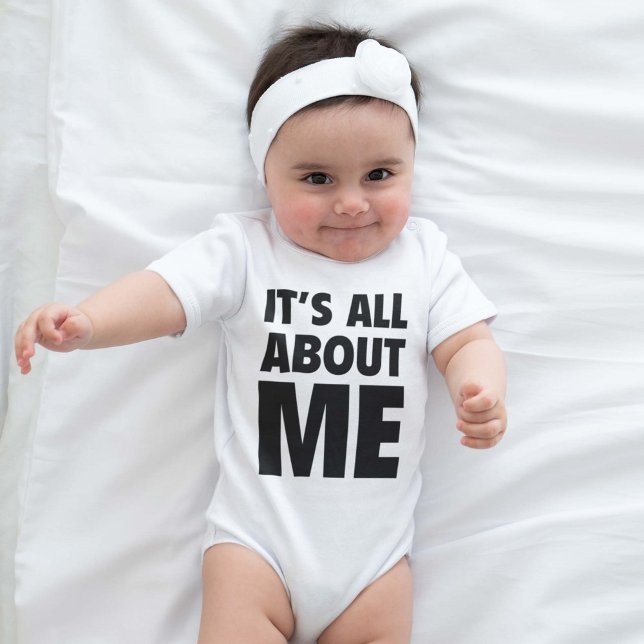 Body Para Bebê É tudo sobre mim (it's all about me bodysuit)