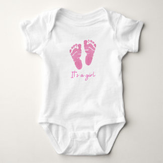 Body Para Bebê "É uma Menina – Pequena Alegria com Estilo!"