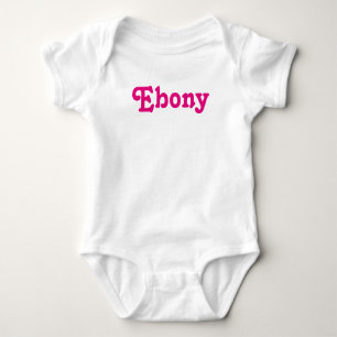 Body Para Bebê Eboni de Bebê de Vestuário