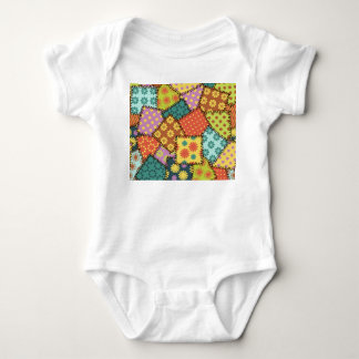 Body Para Bebê Eclectic Patchwork (Correção Eclética): Diversa Co