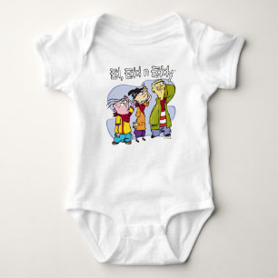 Body Para Bebê Ed, Edd, Sinais de Mão Eddy