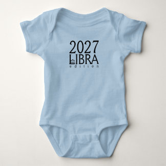 Body Para Bebê edição de Libra de 2027 com símbolo