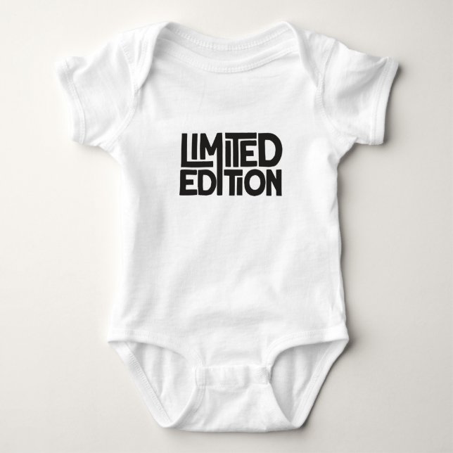 Body Para Bebê Edição limitada Bebê-macarrão (Frente)