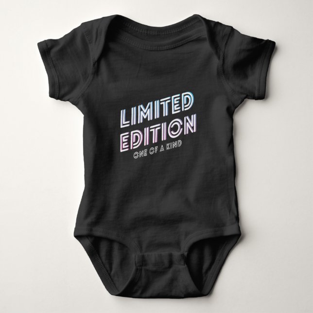 Body Para Bebê Edição Limitada - Um Dos Tipos (Frente)