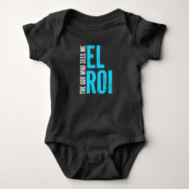 Body Para Bebê El Roi O Deus Que Me Vê Versículo Bíblico 