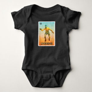 Body Para Bebê El Wrestler Lucha Libre - México Luchador