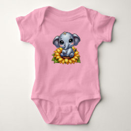 Body Para Bebê Elefant 