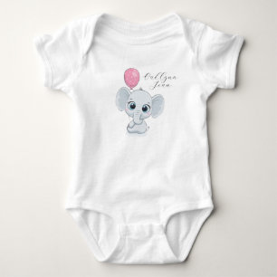Body Para Bebê Elefante