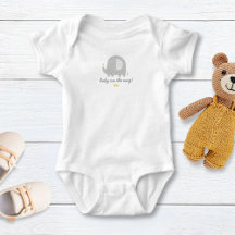 Elefante bonito com ano de nascimento