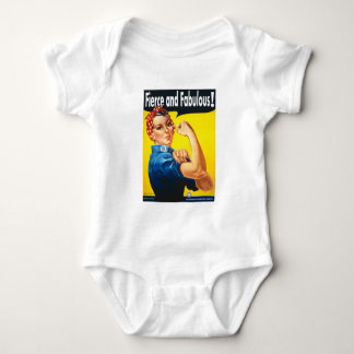 Body Para Bebê Elegante e Moderno Feroz e Fabuloso