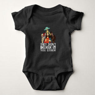 Body Para Bebê Eles também não acreditam em você, Pé Grande,