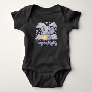 Body Para Bebê Ellie Elefante – Pequena Mas Poderosa