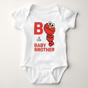 Body Para Bebê Elmo B é para Irmãozinho