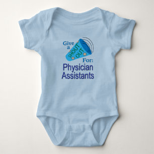 Body Para Bebê Elogio para os Assistentes Médicos Bodysuit de Beb