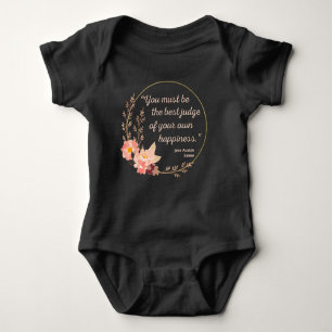 Body Para Bebê Emma Por Jane Austen Citação I - Estilo Bonito