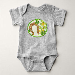 Body Para Bebê Encanto irlandês lunático