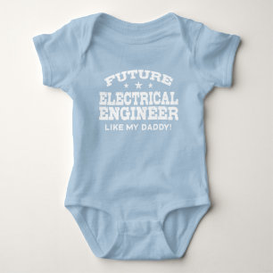 Body Para Bebê Engenheiro electrotécnico futuro