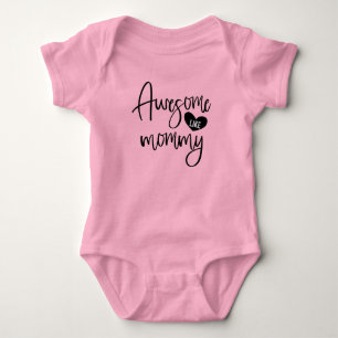 Body Para Bebê Engraçado como Mamãe