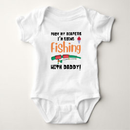 Body Para Bebê Engraçado Pesca Texto De Roupa De Mortalha Minha F