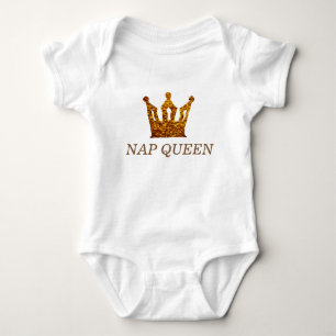 Body Para Bebê Engraçado Rainha Bebê Jersey