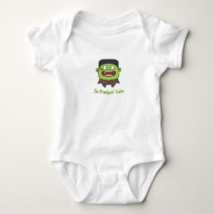 Body Para Bebê Então Franken Engraçado Frankenstein Halloween